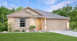 New construction Single-Family house 17805 Wren'S Nest Wy, Pflugerville, TX 78660 plan Catesby 20x20 Garage - image