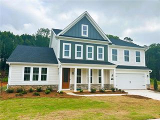 New construction Single-Family house 159 Hidden Fields Wy, Hoschton, GA 30548 plan Leland - image