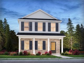 New construction house 1503 Wild Fox Run, Lawrenceville, GA 30045 plan Cromwell - image
