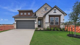 New construction Single-Family house 116 Monza Bnd, Liberty Hill, TX 78642 plan Barron - image