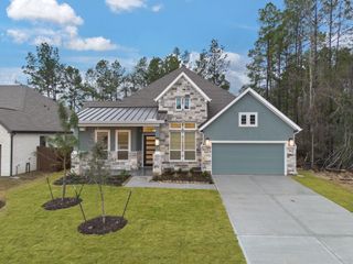 New construction house 15747 Hoptree Heights Ln, Conroe, TX 77302 plan Brentwood - image