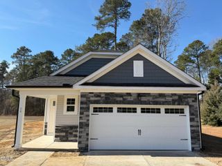 New construction Single-Family house 26 Charred Oak Ct, Lillington, NC 27546 plan The Carter C - image