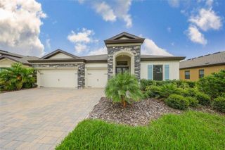 New construction Single-Family house 13211 Twin Bridges Dr, Riverview, FL 33579 plan Hyde Park III - image