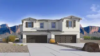 New construction Townhouse house 5825 E Zachary Dr, Phoenix, AZ 85054 plan Hartford - image