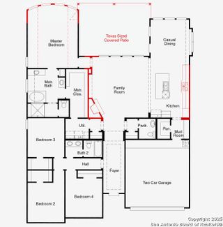New construction Single-Family house 2852 Reeves Ln, Schertz, TX 78108 Parmer- photo
