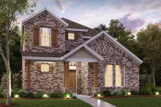 New construction Single-Family house 2624 Lewisville Rd, Celina, TX 75009 plan Violet - Cottage Series - image