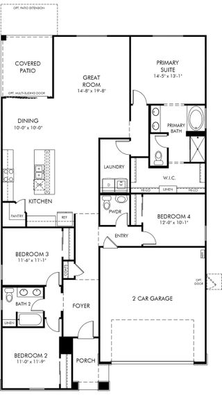 New construction Single-Family house 18573 W Manzanita Dr, Waddell, AZ 85355 plan Arlo - image