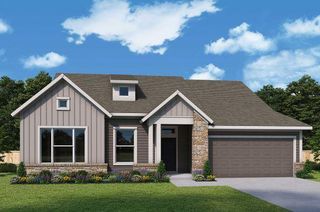 New construction Single-Family house 297 Flowering Senna Dr, Buda, TX 78610 plan The Carrington - image