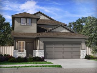 New construction Single-Family house 1504 Centavo Dr, Pflugerville, TX 78660 plan The Olympic (380) - image