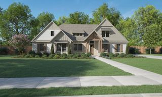 New construction Single-Family house 46 Hunter Pass, Waxahachie, TX 75165 plan Somerset - image