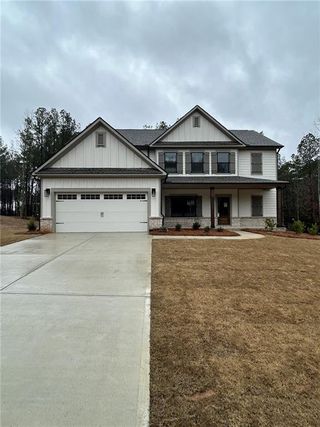 New construction Single-Family house 1238 Cherry Bark Ct, Loganville, GA 30052 plan (GA)The Hayden | Front Entry - image