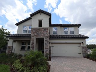 New construction Single-Family house 1677 Rivulet Wy, Zephyrhills, FL 33541 plan Santa Monica - image