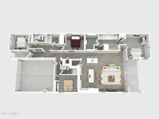 New construction Single-Family house 22437 E Cattle Dr, Queen Creek, AZ 85142 plan Prairie - image