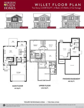 New construction Single-Family house 17382 E 91St Ave, Commerce City, CO 80022 plan Willet - image