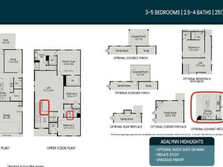 New construction Single-Family house 47 Baldwin St, Lillington, NC 27546 plan The Adalynn A - image