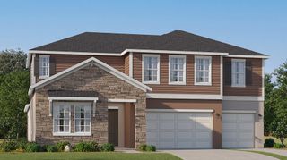 New construction Single-Family house 1086 Brierview Ln, Zephyrhills, FL 33541 plan Whitney - image