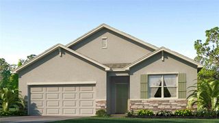 New construction Single-Family house 8473 Wheat Stone Dr, Zephyrhills, FL 33540 plan Cali - image