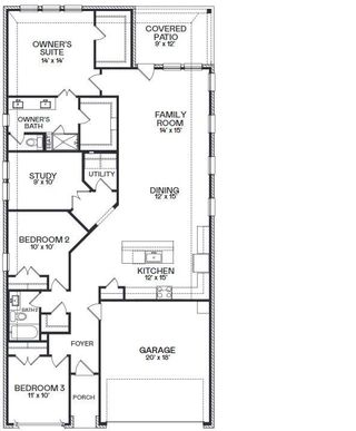 New construction  house 2819 Ravine Bluffs Ct, League City, TX 77573 plan Dashwood - image