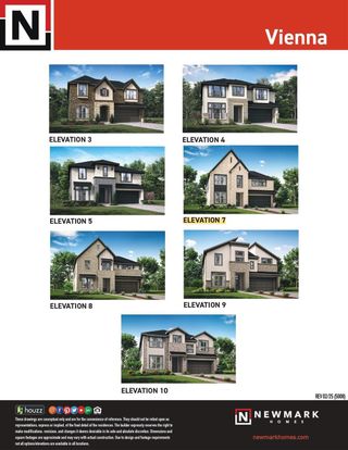 New construction house 10923 Spring Wind Dr, Missouri City, TX 77459 plan Vienna - image