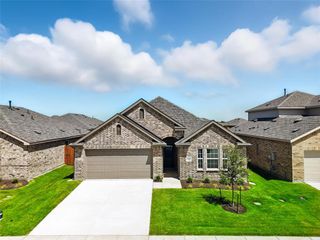 New construction house 106 Patrick Henry Dr, Venus, TX 76084 plan Landmark Series - Blanton - image