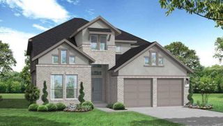 New construction Single-Family house 18722 Citrange Bnd, Manvel, TX 77578 plan Justin - image