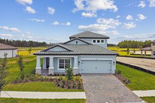 New construction Single-Family house 1697 Suttonset Trl, Zephyrhills, FL 33541 plan Newport II Bonus - image