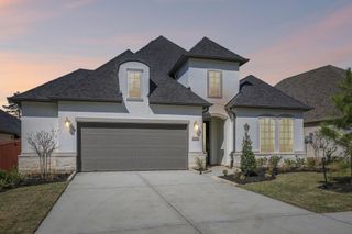 New construction Single-Family house 29787 Brushy Gables, Magnolia, TX 77354 plan 4125 Elevation C - image