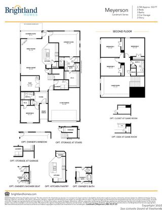New construction Single-Family house 11156 Gaillardia Vly, Converse, TX 78109 Landmark Series - Meyerson- photo