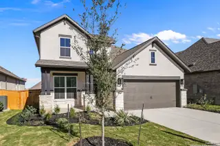 New construction Single-Family house 325 Hulda Trl, New Braunfels, TX 78130 plan Woodlake - image