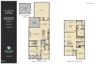 New construction house 312 Calvander Ln, Apex, NC 27539 plan Virginia - image