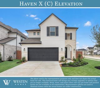 New construction Single-Family house 303 Twilight Meadow Wy, Richmond, TX 77406 plan The Haven X - image