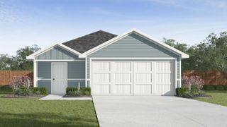 New construction Single-Family house 125 Wyatt Wy, Jarrell, TX 76537 plan Caprock - image