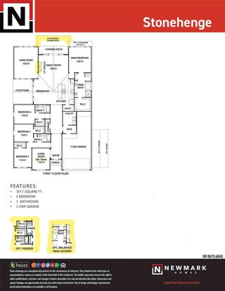 New construction Single-Family house 25426 Schmidt Dr, Katy, TX 77493 plan Stonehenge - image