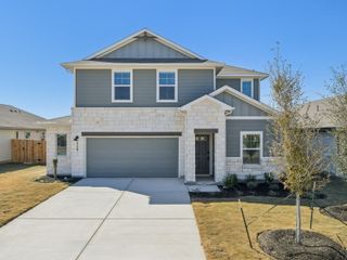 New construction  house 328 Texas Agate Dr, Kyle, TX 78640 plan The Winedale (880) - image