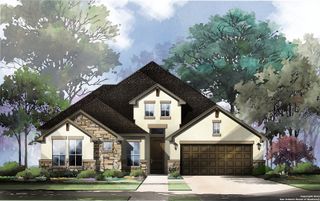 New construction Single-Family house 3020 Bristow Park, Bulverde, TX 78163 Clark : 60-2551F.1- photo