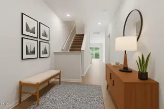 New construction Townhouse house 228 Central Townes Wy, Unit 275, Raleigh, NC 27603 plan Foxglove - image