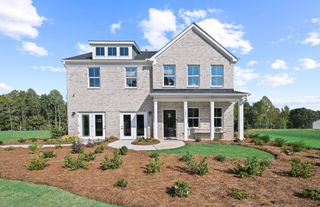 New construction Single-Family house 6146 Marigold Wy, Atlanta, GA 30349 plan Hampton - image