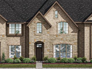 New construction Townhouse house 1925 Ethereal Lane, Waxahachie, TX 75165 Baird D - Rear Entry- photo