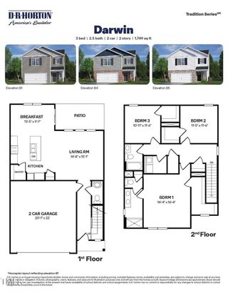 New construction Single-Family house 156 River Bank Road, Fuquay Varina, NC 27526 Darwin- photo