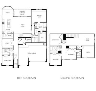 New construction Single-Family house 205 Divisadero Dr, Hutto, TX 78634 plan The Revere (570) - image