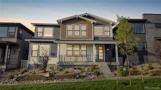 New construction Single-Family house 11196 Vibrato Ln, Lone Tree, CO 80134 plan 4032 Maya Elevation B - Low Slope Contemporary - image