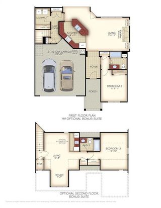 New construction Single-Family house 5210 Ginger Rose Ct, Cumming, GA 30028 plan Portico Bonus - image