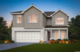 New construction Single-Family house 13336 Palm Frond, San Antonio, TX 78245 plan Enloe - image