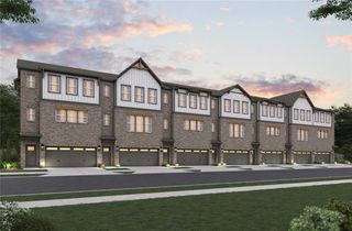 New construction Townhouse house 384 Sunset Hollow St, Sugar Hill, GA 30518 plan Brayton - image