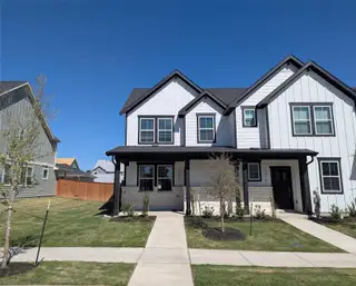 New construction Townhouse house 2521 Ophelia Levi Ln, Round Rock, TX 78665 plan The Crosshaven - image