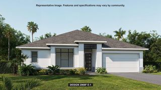 New construction house 10881 Nw Glynlea Blvd N, Port St. Lucie, FL 34987 plan 2968F - image