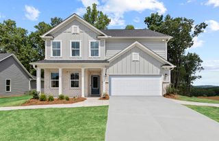 New construction Single-Family house 738 Mirror Lake Pkwy, Villa Rica, GA 30180 plan Hampton - image