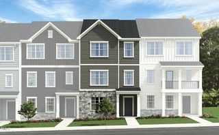 New construction Townhouse house 846 Basswood Glen Trail, Unit Bradley, Knightdale, NC 27545 - photo