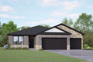 New construction Single-Family house 14422 Verde Azul, Medina, TX 78245 The Lanier G- photo