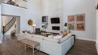 New construction Single-Family house 1804 Piercing Gaze Rd, Leander, TX 78641 Agave- photo